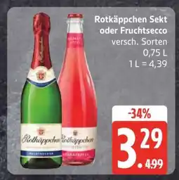Edeka Rotkäppchen Sekt oder Fruchtsecco Angebot