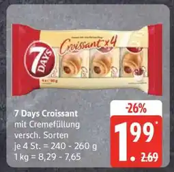 Edeka 7 DAYS Croissant Angebot