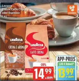 Edeka Lavazza Classic Caffè Crema oder Espresso Angebot