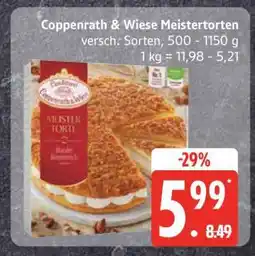 Edeka Coppenrath & Wiese Meistertorten Angebot