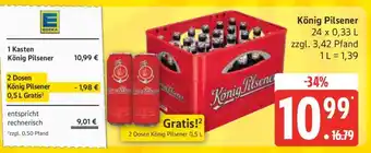 Edeka König Pilsener Angebot