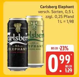 Edeka Carlsberg Elephant Angebot