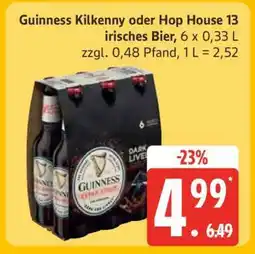 Edeka Guinness Kilkenny oder Hop House 13 irisches Bier Angebot
