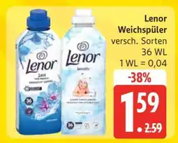 Edeka Lenor Weichspüler Angebot