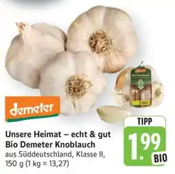 Edeka Bio Demeter Knoblauch Angebot