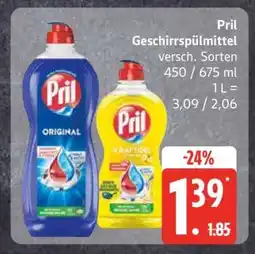 Edeka Pril Geschirrspülmittel Angebot