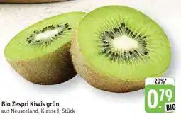 Edeka Bio Zespri Kiwis grün Angebot