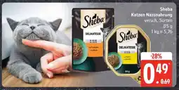 Edeka Sheba Katzen- nassnahrung Angebot