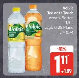 Edeka Volvic Tee oder Touch Angebot