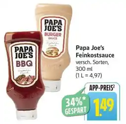 Edeka Papa Joe’s Feinkostsauce Angebot