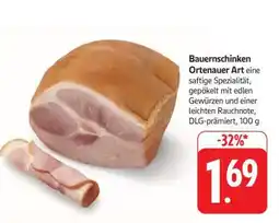 Edeka Bauernschinken Ortenauer Art Angebot