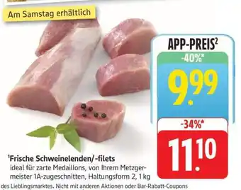 Edeka Frische Schweinelenden/-filets Angebot