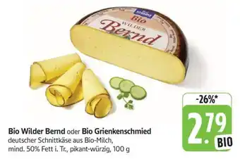 Edeka Bio Wilder Bernd oder Bio Grienkenschmied Angebot