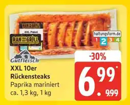 Edeka XXL 10er Rückensteaks Angebot