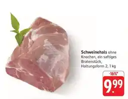 Edeka Schweinehals Angebot