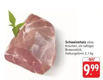 Edeka Schweinehals Angebot