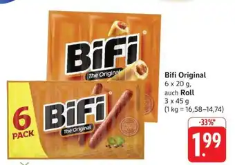 Edeka Bifi Original Angebot