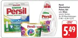 Edeka Persil Waschmittel Pulver, Gel oder Discs Angebot