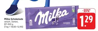 Edeka MILKA Schokolade Angebot