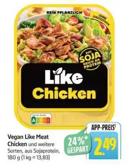 Edeka Vegan Like Meat Chicken Angebot