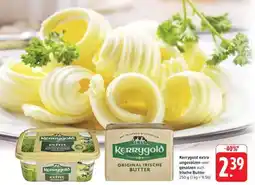 Edeka Kerrygold extra unsalzen oder gesalzen Irische Butter Angebot