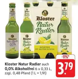Edeka Kloster Natur Radler Angebot