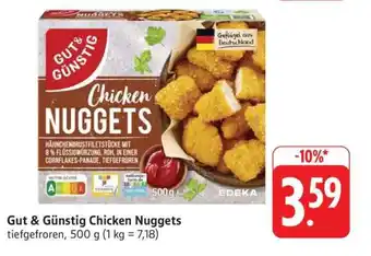 Edeka Gut & Günstig Chicken Nuggets Angebot