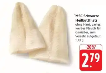 Edeka MSC Schwarze Heilbuttfilets Angebot