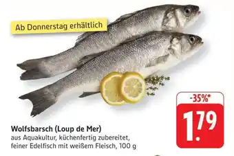 Edeka Wolfsbarsch (Loup de Mer) Angebot