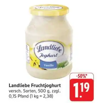 Edeka LANDLIEBE Fruchtjoghurt Angebot