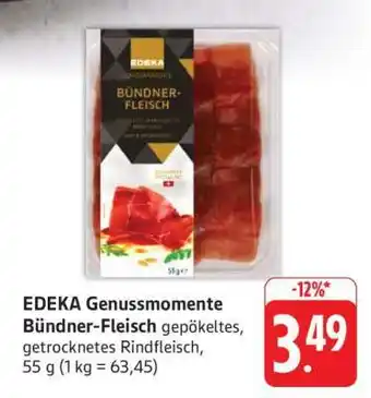 Edeka EDEKA Genussmomente Bündner-Fleisch Angebot