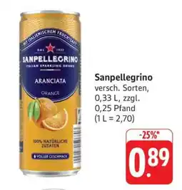 Edeka SANPELLEGRINO Angebot