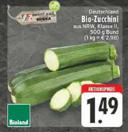 Edeka Bio Zucchini Angebot
