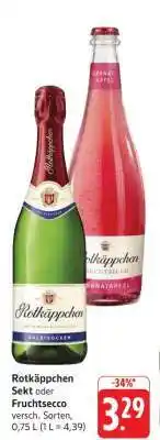Edeka Rotkäppchen Sekt oder Fruchtsecco Angebot