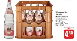 Edeka Schwarzwald-Sprudel Mineralwasser Angebot