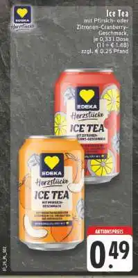 Edeka Edeka Herzstücke Ice Tea Angebot