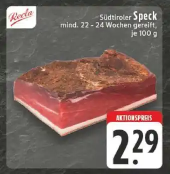 Edeka Südtiroler Speck Angebot