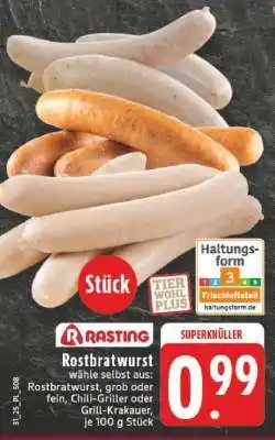 Edeka Rostbratwurst Angebot