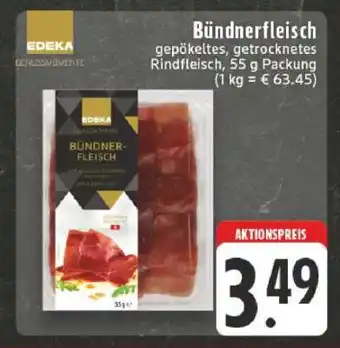 Edeka Bündnerfleisch Angebot
