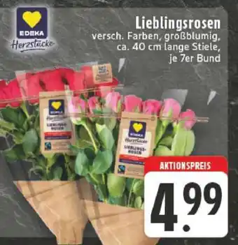 Edeka Lieblingsrosen Angebot