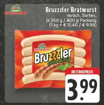 Edeka Bruzzzler Bratwurst Angebot