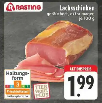 Edeka Rasting Lachsschinken Angebot