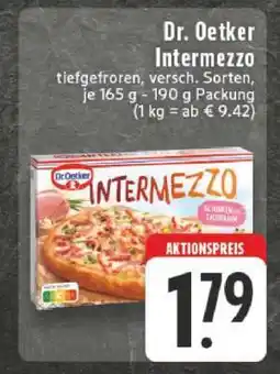 Edeka Dr. Oetker Intermezzo Angebot