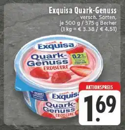 Edeka EXQUISA Quark-Genuss Angebot