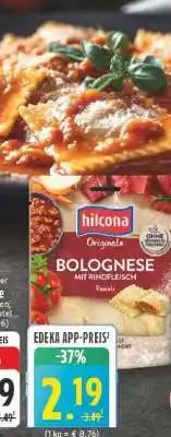 Edeka Hilcona Originale Bolognese mit Rindfleisch Angebot
