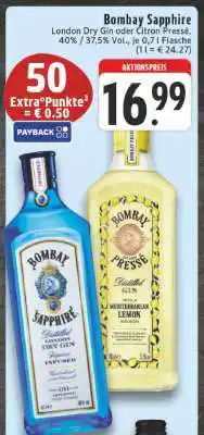 Edeka Bombay Sapphire Angebot