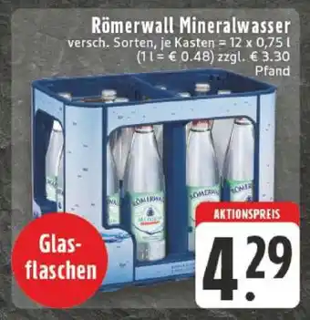 Edeka Römerwall Mineralwasser Angebot