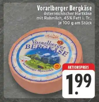 Edeka Vorarlberger Bergkäse Angebot