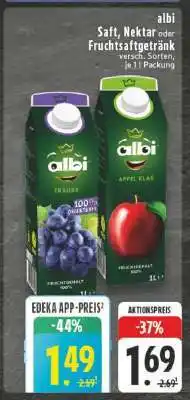 Edeka Albi Saft, Nektar oder Fruchtsaftgetränk Angebot