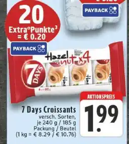 Edeka 7 DAYS Croissants Angebot